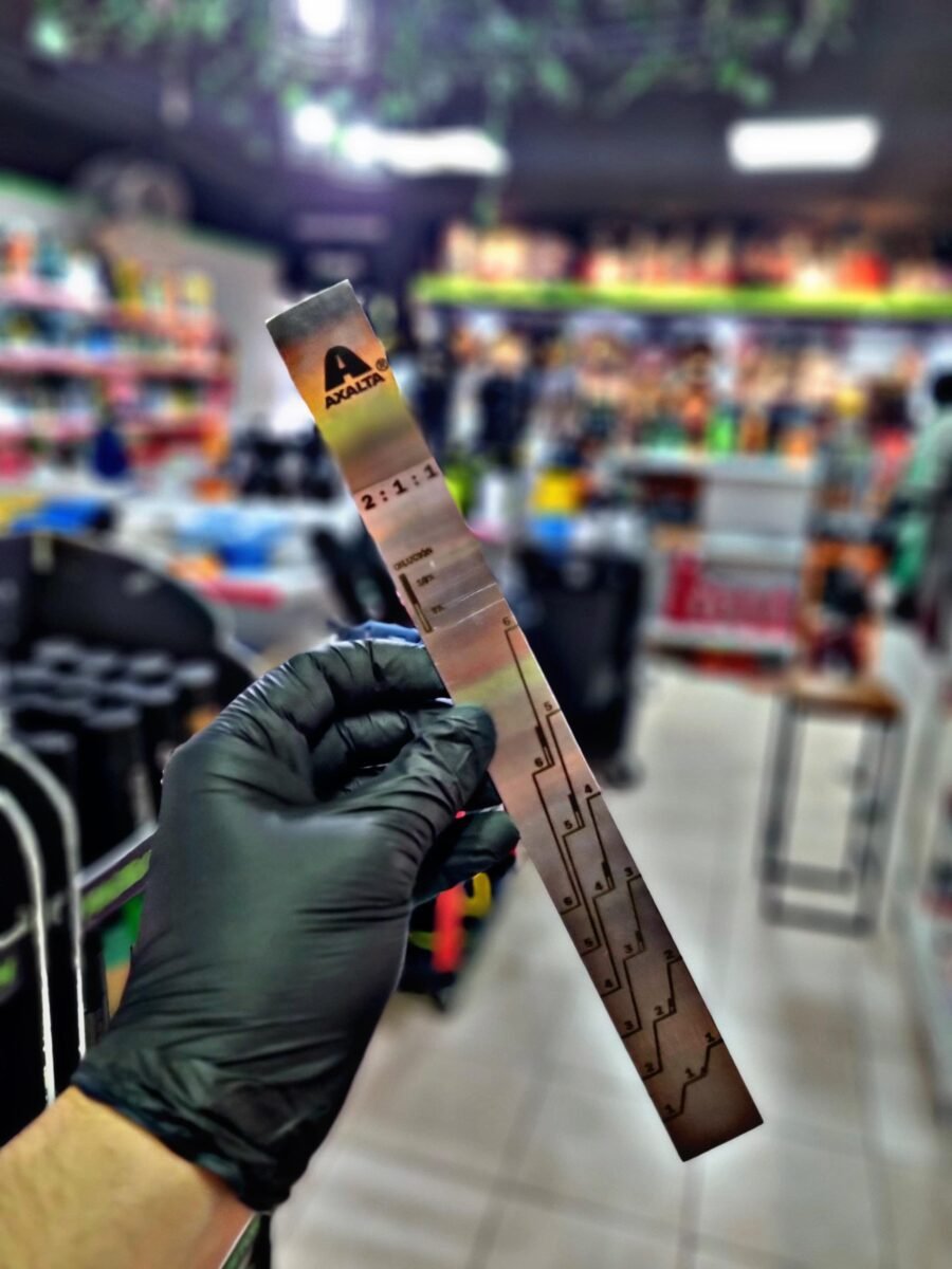 REGLA DE ACERO AXALTA