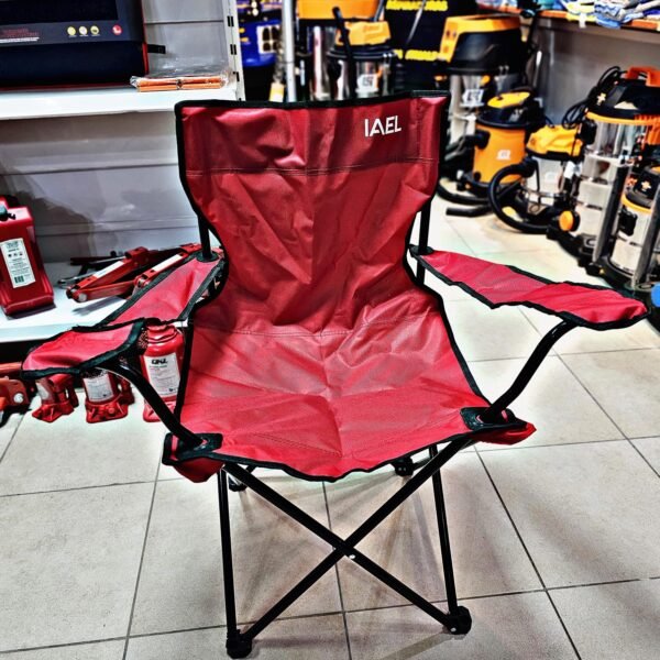 SILLA PLAYERA PLEGABLE ROJA IAEL
