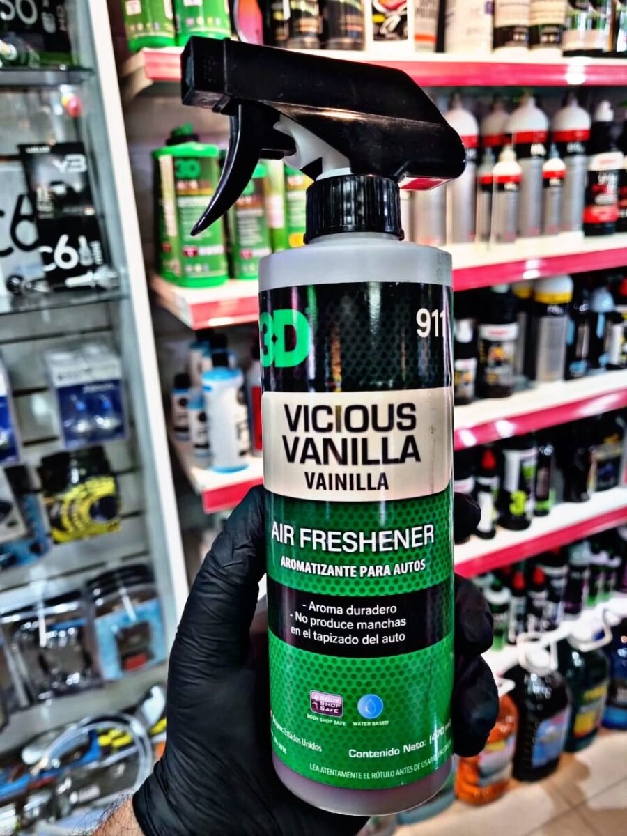 AROMATIZANTE PARA AUTO 3D- VAINILLA