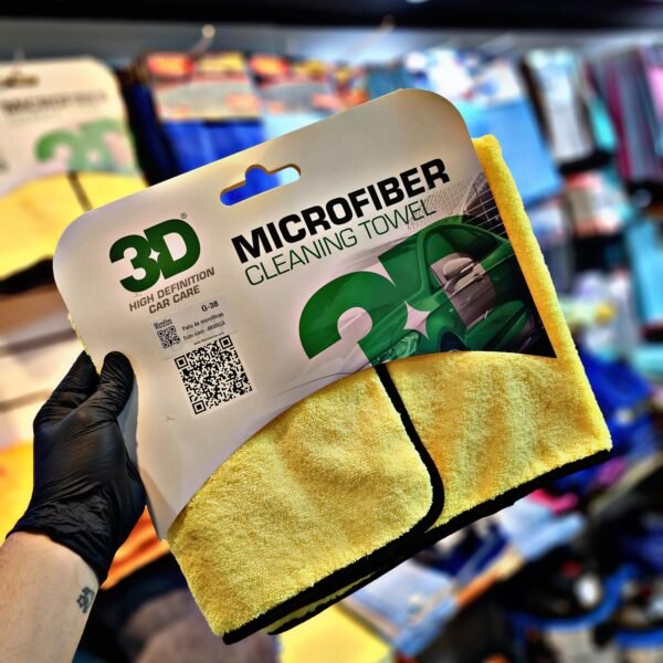 MICROFIBRA MULTIUSO - AMARILLA SUPER SUAVE 3D