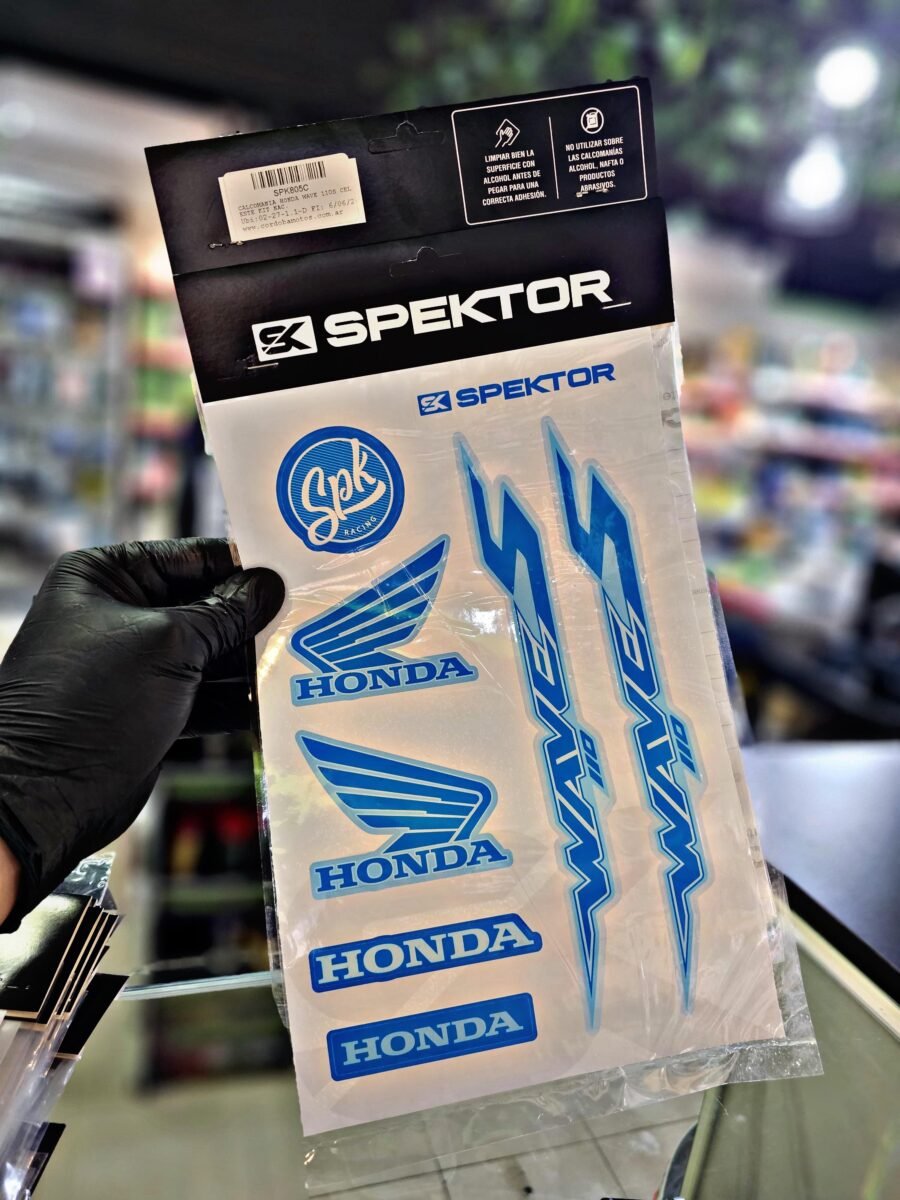 SPEKTOR CALCO HONDA WAVE 110S CELESTE