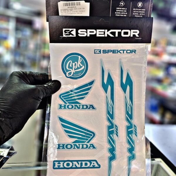 SPEKTOR CALCO HONDA WAVE 110S VERDE AGUA