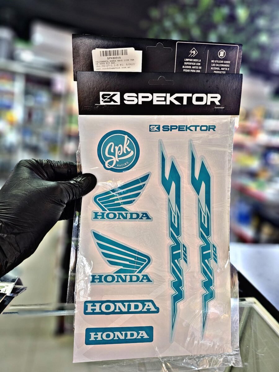 SPEKTOR CALCO HONDA WAVE 110S VERDE AGUA