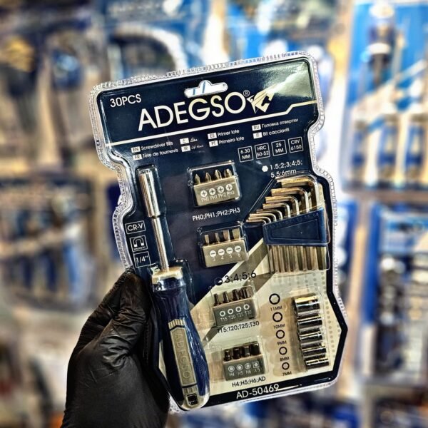 ADEGSO Set destornillador con 30 Pzas