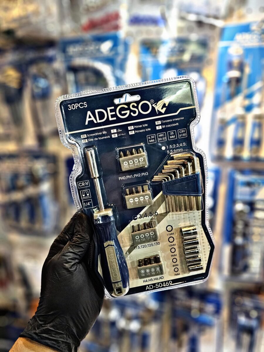 ADEGSO Set destornillador con 30 Pzas