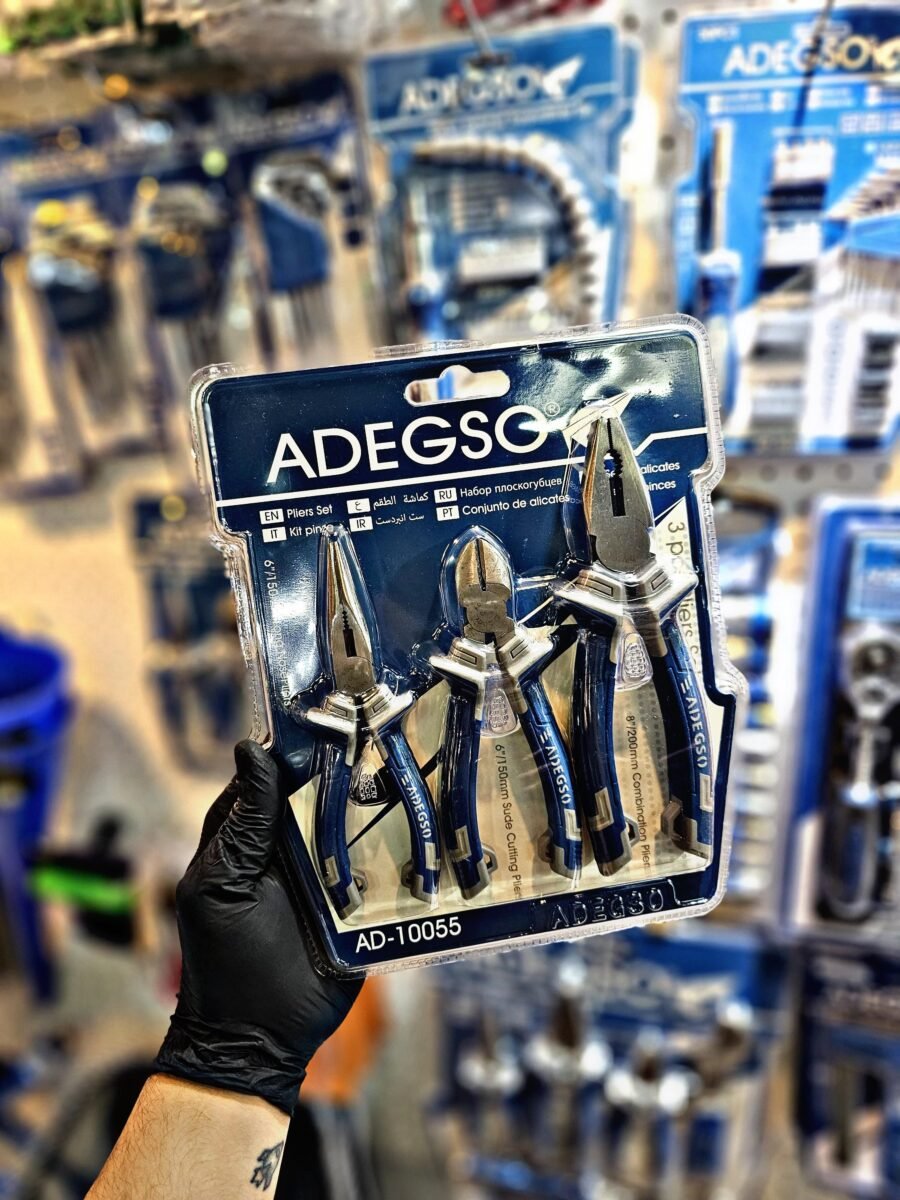 ADEGSO Set de 3 pinzas