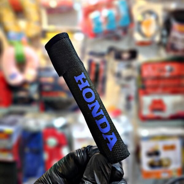 CUBRE PALANCA NEOPRENE HONDA NEGRO/AZUL