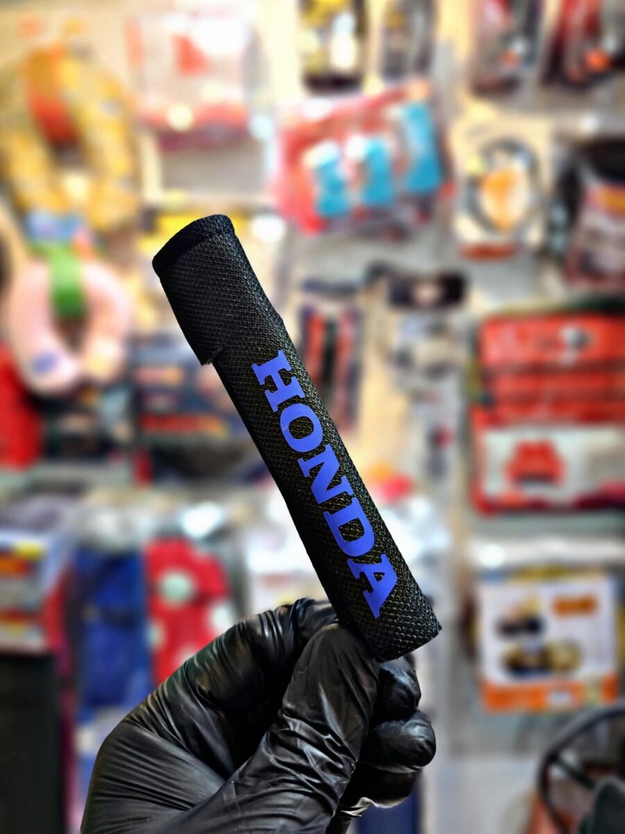 CUBRE PALANCA NEOPRENE HONDA NEGRO/AZUL