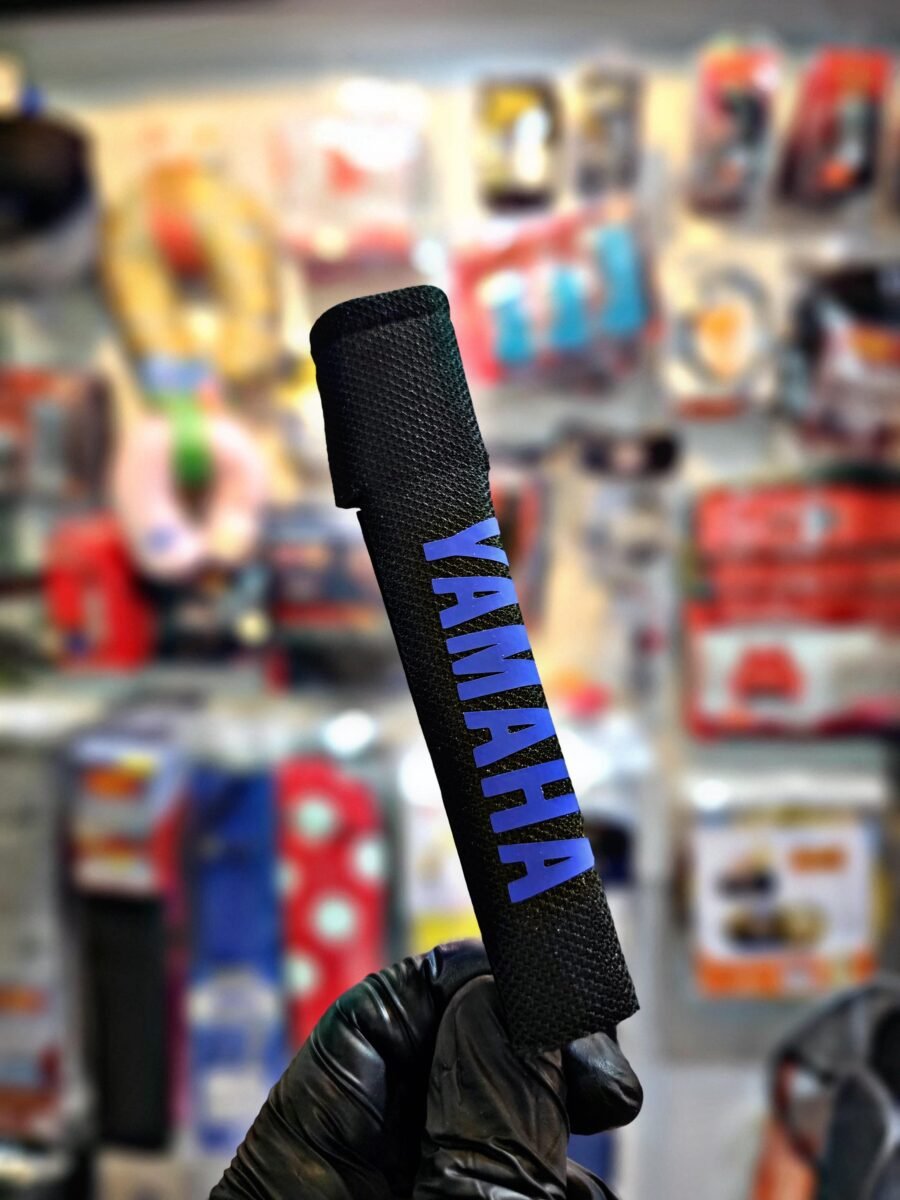 CUBRE PALANCA NEOPRENE YAMAHA AZUL/NEGRO