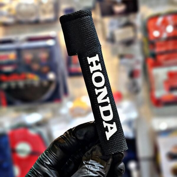 CUBRE PALANCA NEOPRENE HONDA NEGRO/BLANCO