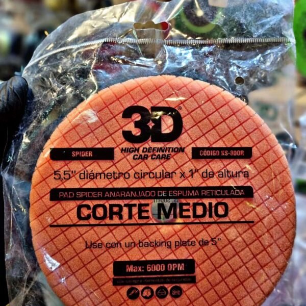 PAD 3D SPIDER ORANGE 5"
