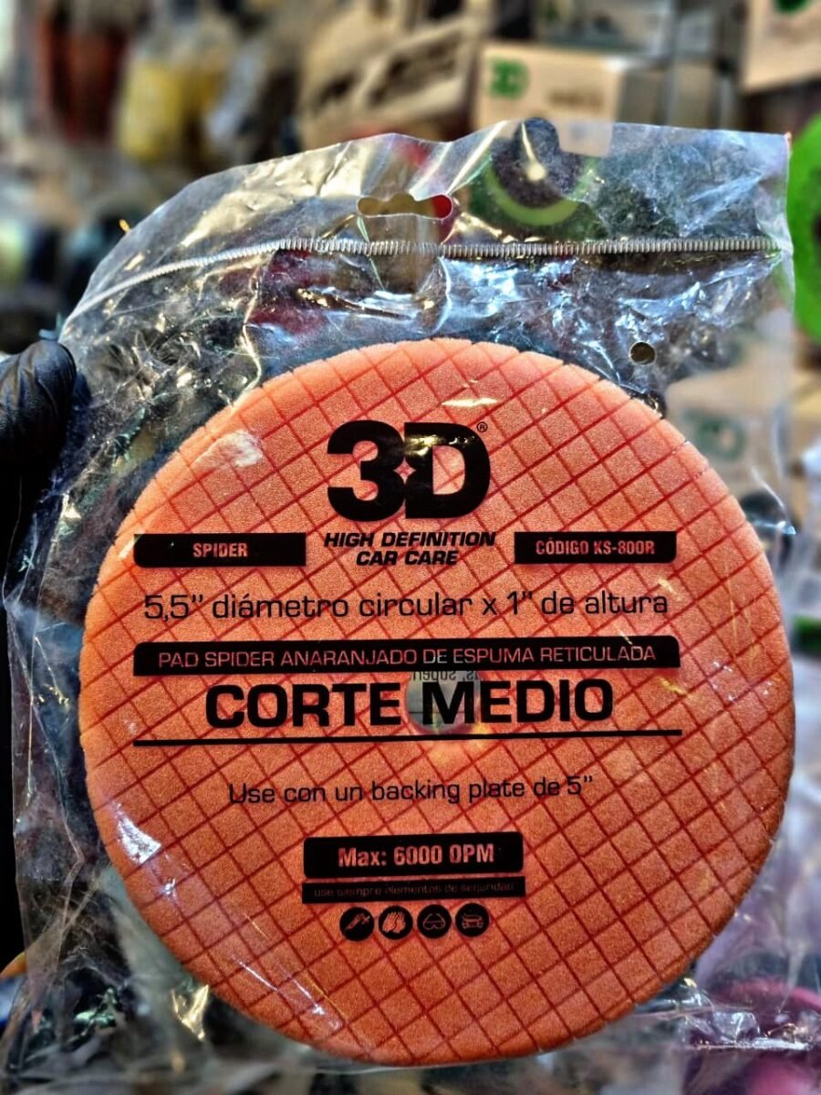 PAD 3D SPIDER ORANGE 5"