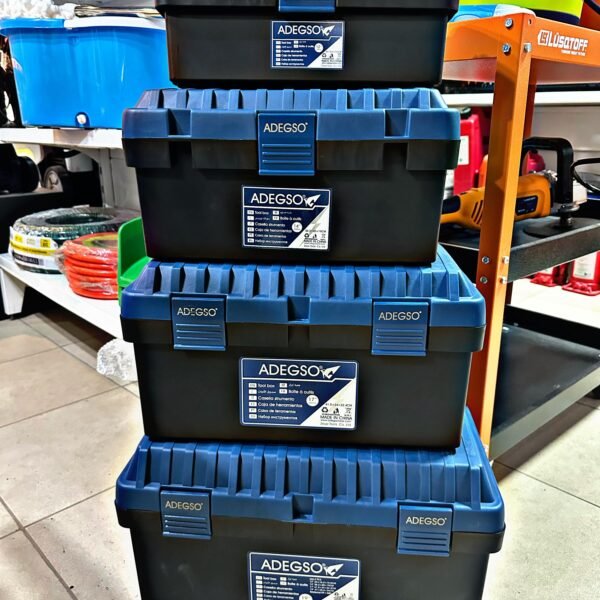 ADEGSO Set de caja de herramientas 4 Pzas