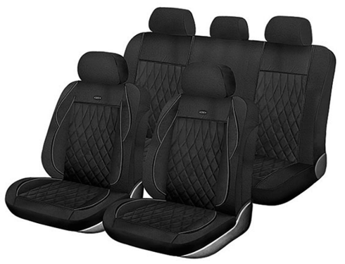 CUBRE ASIENTO B HR ELEGANT NEGRO/NEGRO