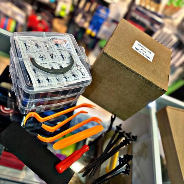 SET GRAMPAS/CLIPS 635pcs + PRECINTOS + KIT DESARME X5 MPCT