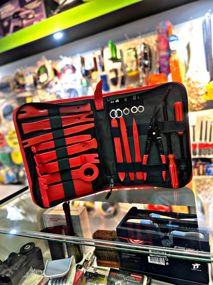 SET DESARME AUTOS X18 PIEZAS + ESTUCHE MPCT - Imagen 2