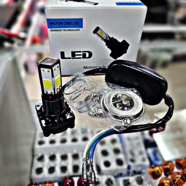 CREE LED MOTO H6 4 CARAS