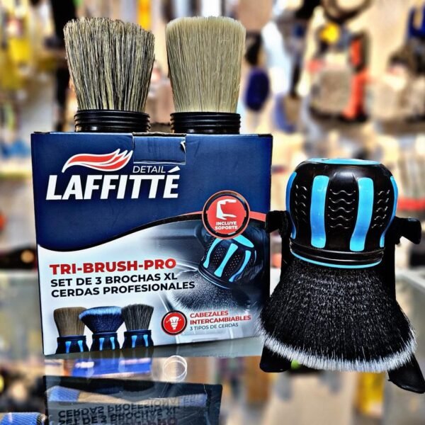KIT 3 BROCHA GRANDES C/SOPORTE LAFFITTE