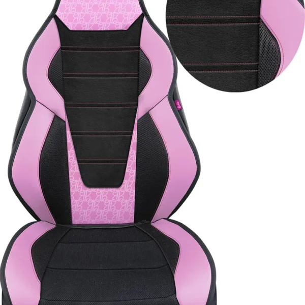 BARBIE SOBRE ASIENTO 1PC NEGRO CON ROSA