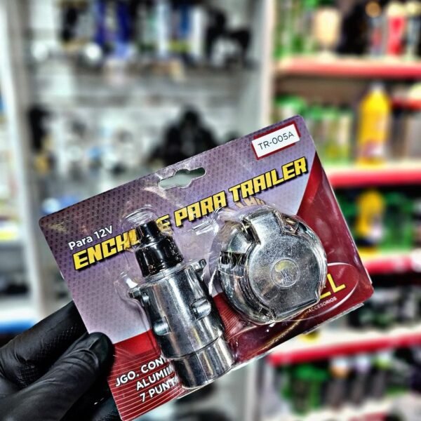 JGO. CONECTOR P/CABLE, 7 PUNTOS, ALUMINIO TRAILER IAEL