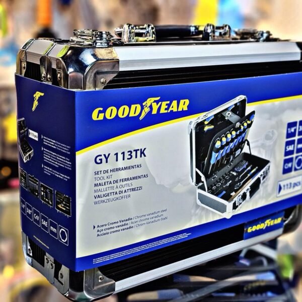 KIT DE HERRAMIENTAS GOOD YEAR 113 PIEZAS