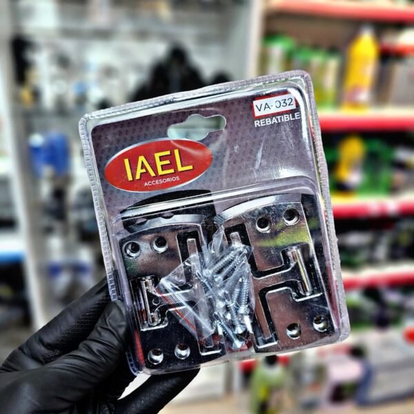 JGO. CORNAMUZAS PLEGA. X2 PIEZAS, CROMADAS LANCHA