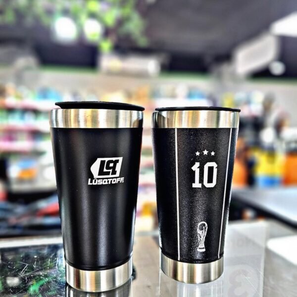 LUSQTOFF VASO NEGRO 10***