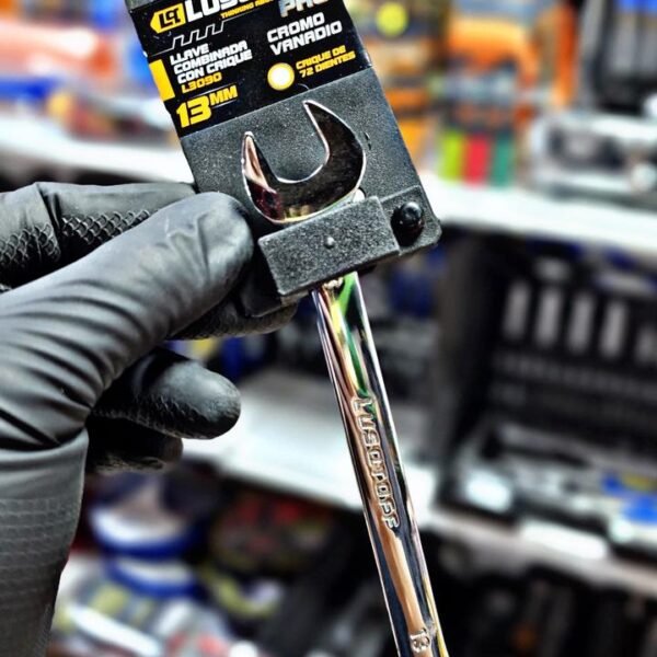 LUSQTOFF LLAVE COMBINADA CON CRIQUE 13MM