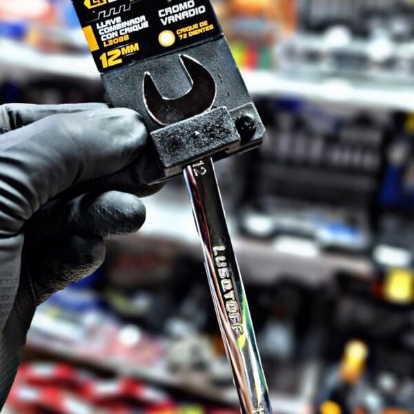 LUSQTOFF LLAVE COMBINADA CON CRIQUE 12MM