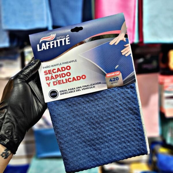 WAFFLE PINEAPPLE 40X60 AZUL LAFFITTE