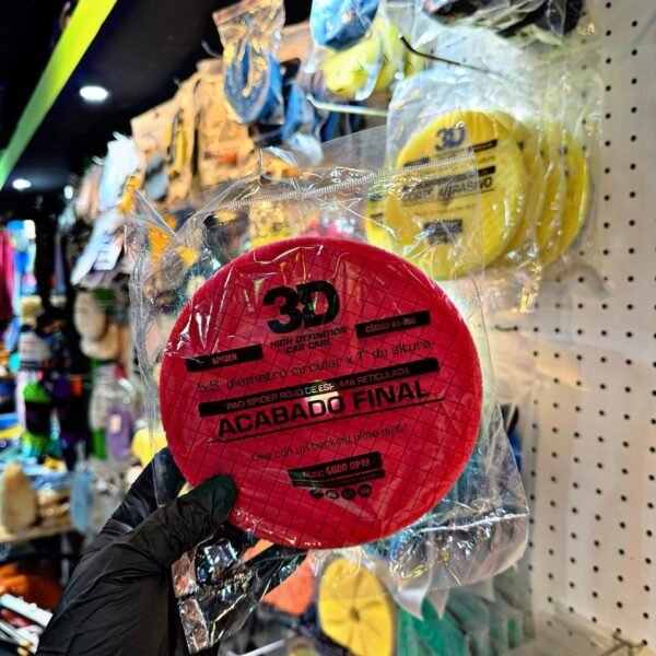 PAD 3D SPIDER RED 5"