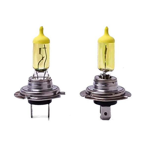 LAMPARA HALOGENA BLISTER COLOURS H7 (AMARILLO)