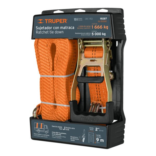 TRUPER ESLINGA 9MT 5TN