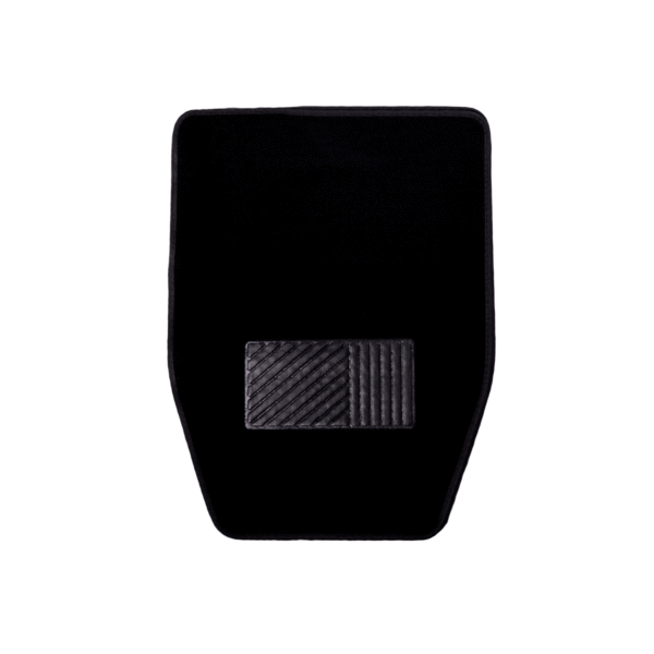 CUBRE ALFOMBRA FELPA OREGON 3 PIEZAS NEGRO