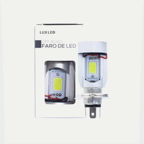CREE LED H4 LUPA PREMIUM CHICO ROJO
