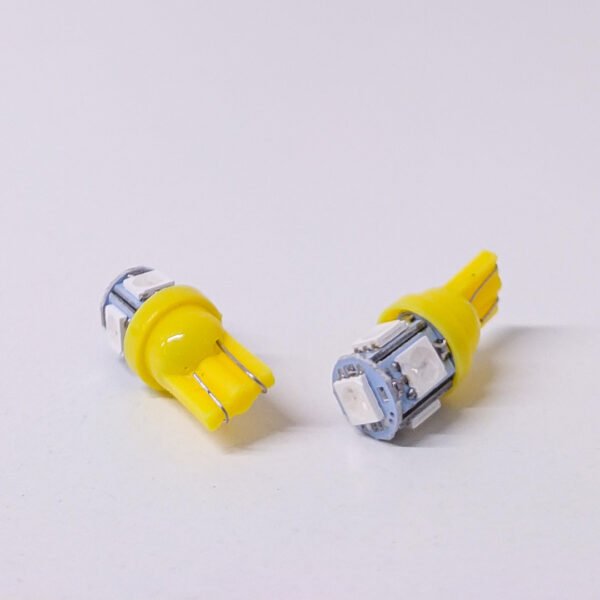 LED T10 POSICION AMARILLO 5 LED X2