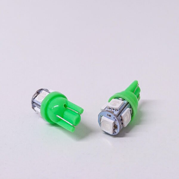 LED T10 POSICION VERDE 5 LED X2