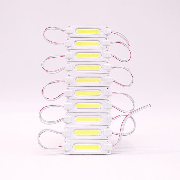 MODULO LED COB BLANCO 12V 7CMX1.5CM X UNIDAD