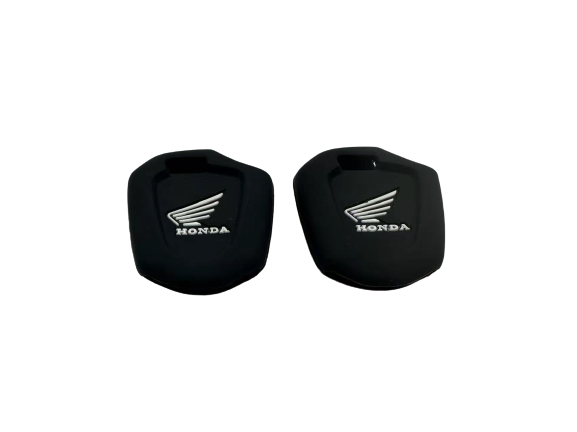 CUBRE LLAVE DE SILICONA HONDA MOTOS - COLOR NEGRO