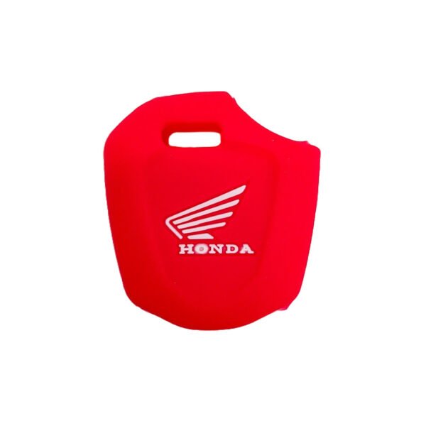 CUBRE LLAVE DE SILICONA HONDA MOTOS - COLOR ROJO