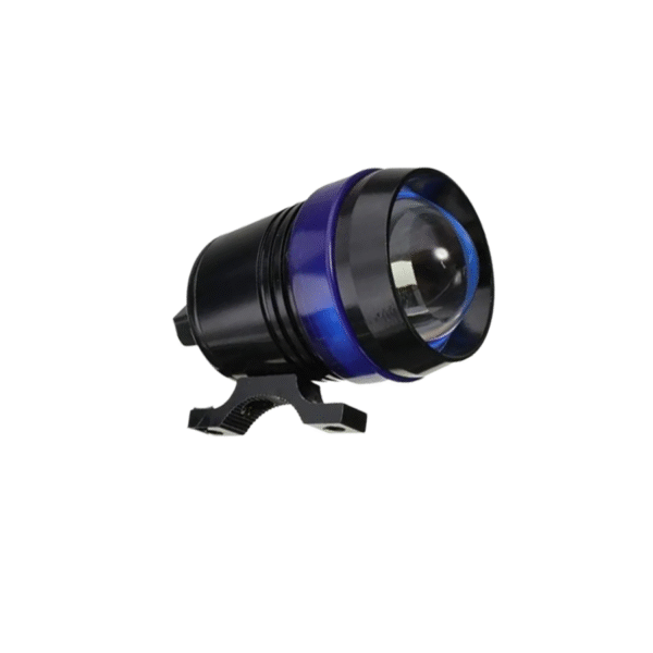 FARO DE LED UNIVERSAL LUPA BORDE AZUL