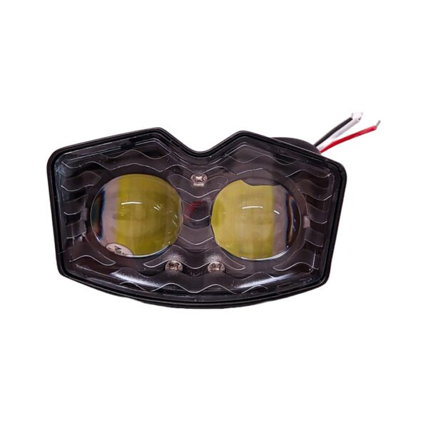 FARO DE LED UNIVERSAL DOBLE LUPA BLANCO/AMBAR