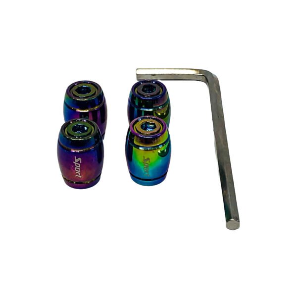 KIT TAPITAS DE VALVULA OVALADA SPORT TORNASOLADA