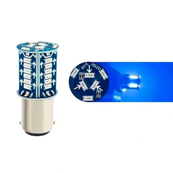 LED 1 POLO AZUL SECUENCIAL 30 SMD
