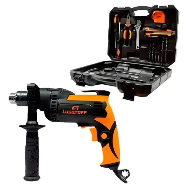 LUSQTOFF TALADRO DE IMPACTO ELECTRICO 13MM 600W