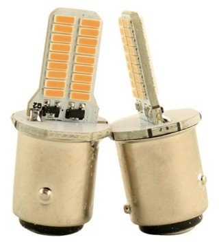 LED ALTO BRILLO 2 POLOS AMBAR