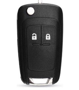 CARCASA LLAVE CHEVROLET 2 BOTONES