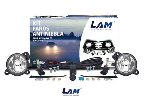 KIT FARO AUXILIAR GOL TREND08/12(G5)-FOX10/15(G2)-SURAN10/15(G2)-VOYAGE09/12(G5)-SAVEIRO14/16(G7)-GOLF07/11MK4-II S/REJILLA