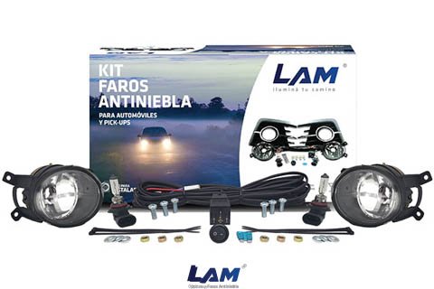 KIT FARO AUXILIAR GOL TREND16/18(G7)-FOX15/19(G3)-SURAN15/19(G3)-VOYAGE16/18(G7)-S/REJILLA