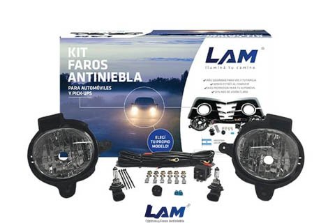 KIT FARO AUXILIAR HILUX 12/15